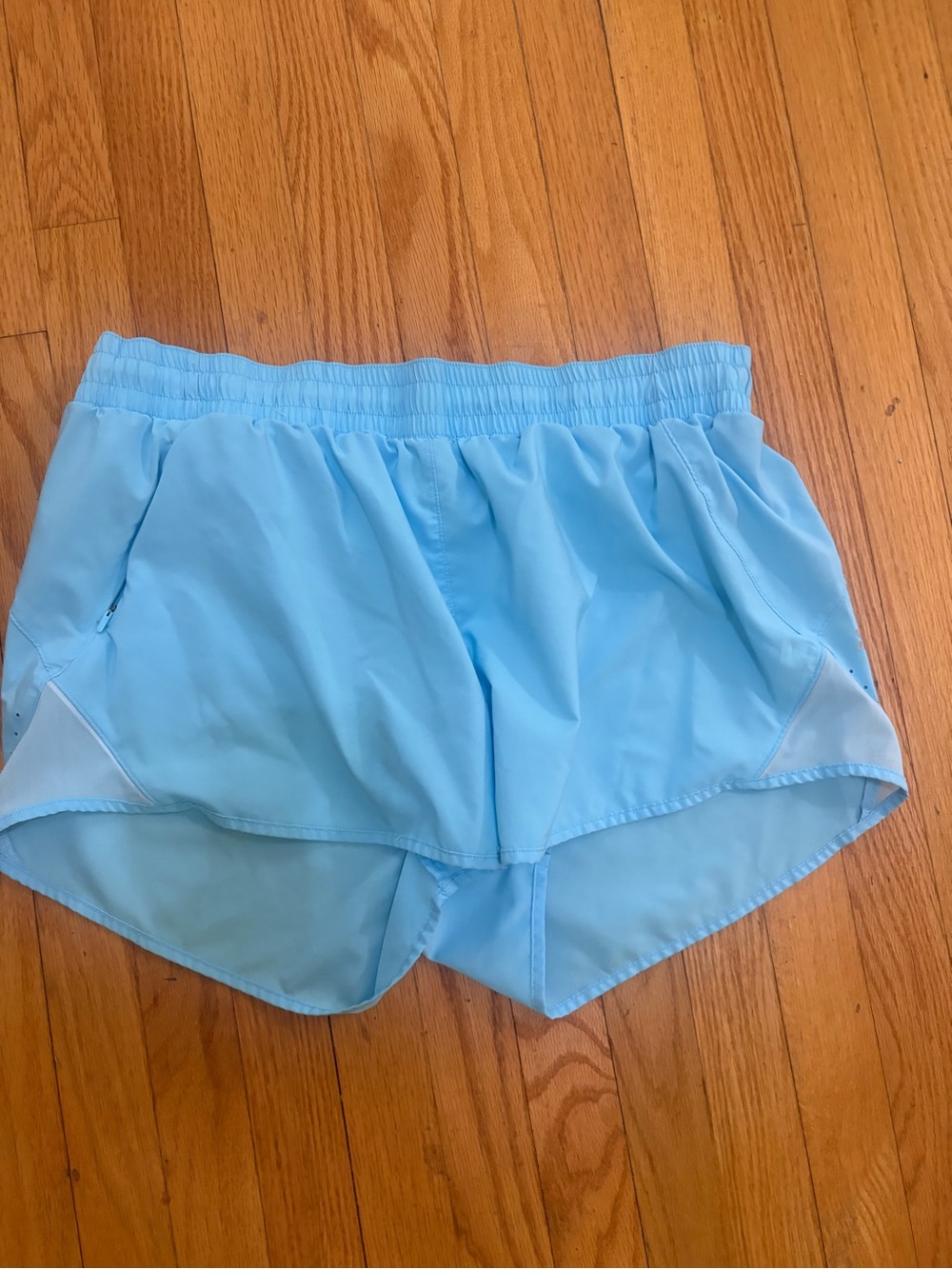 Light Blue Women's Athletic Shorts